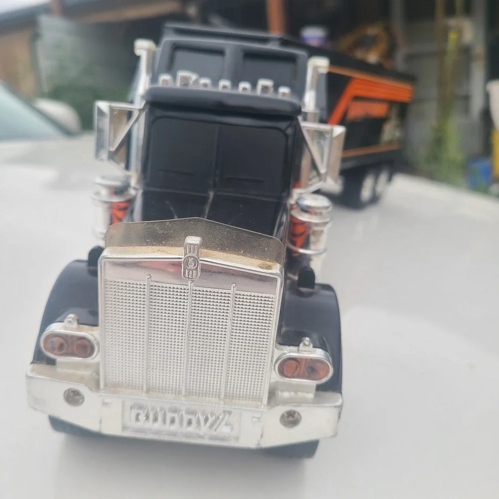 Buddy L Kenworth Sonic Hauler Harley-Davidson Semi Truck Toy Kids 21in 1999